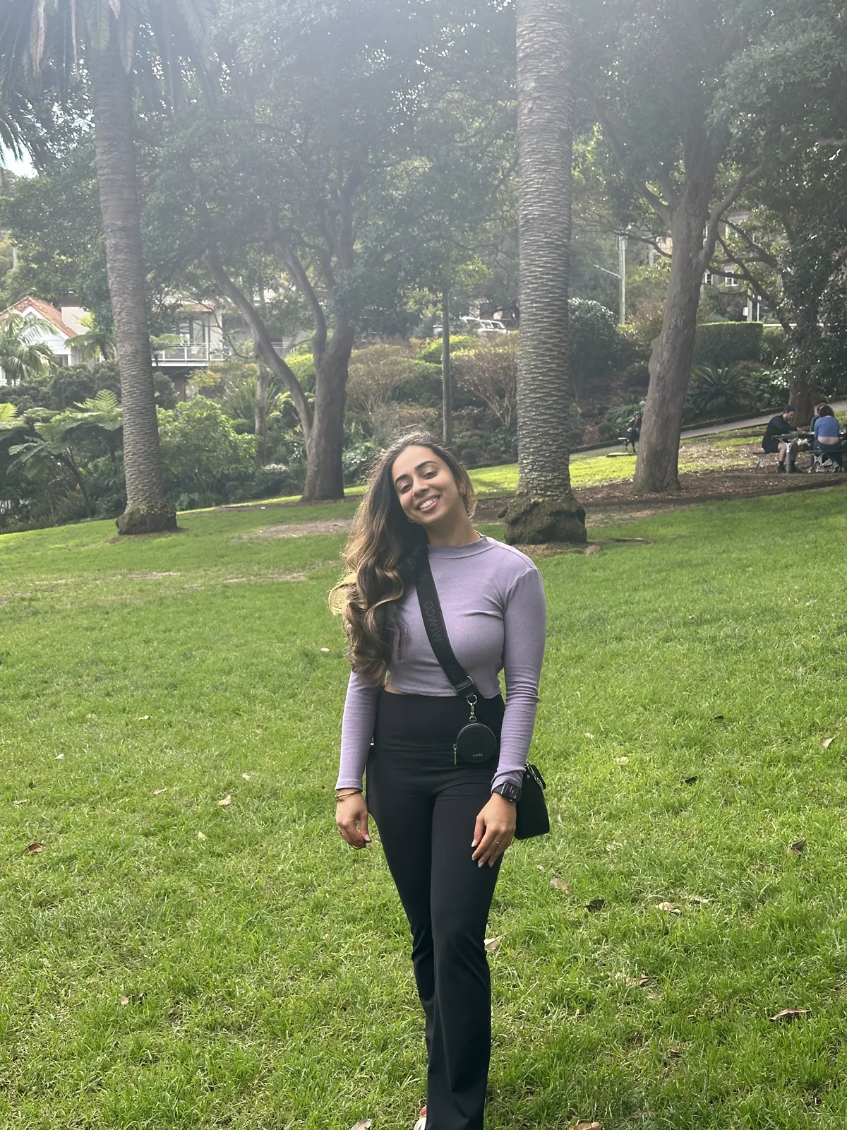 Priyanka in a Sydney park